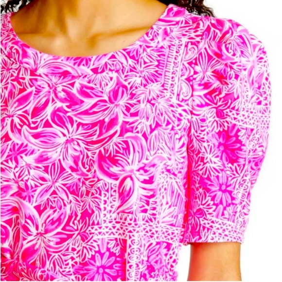 🆕Mommy & Me Lilly Pulitzer Mommy Puff Sleeve Dress - Picture 6 of 15